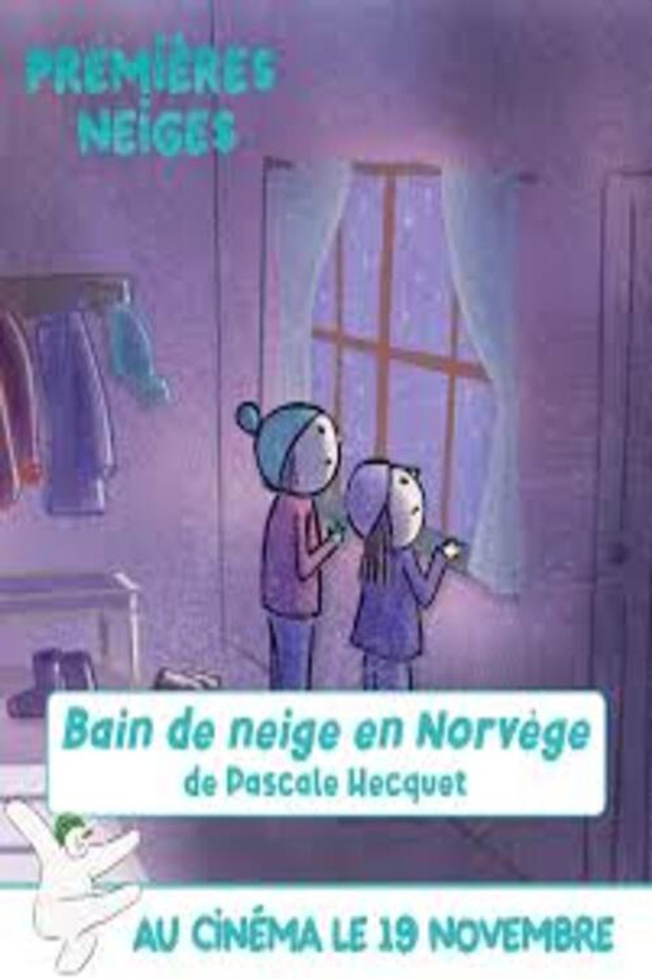 BAIN DE NEIGE EN NORVÈGE