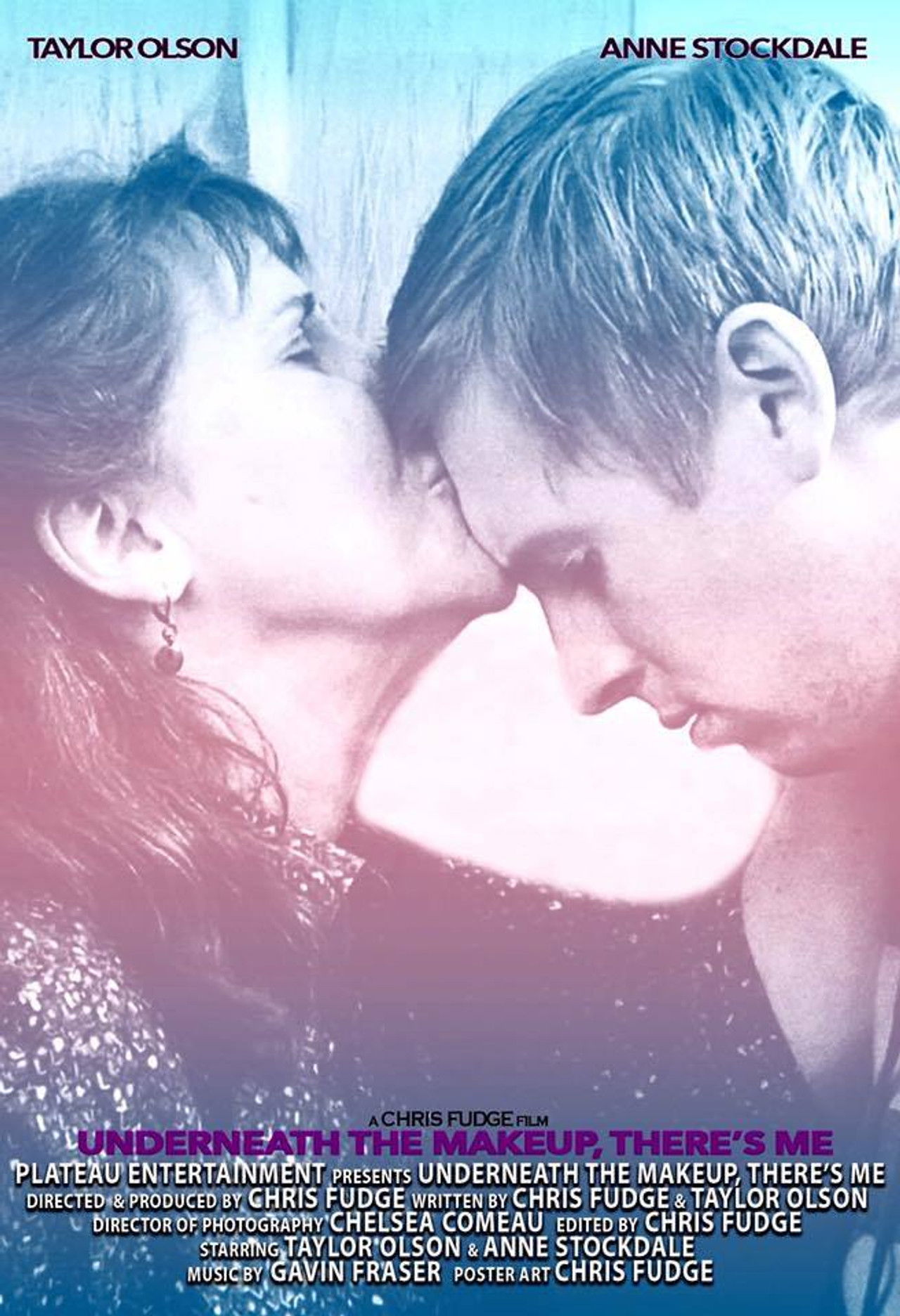 Underneath the Makeup, There's Me Backdrop