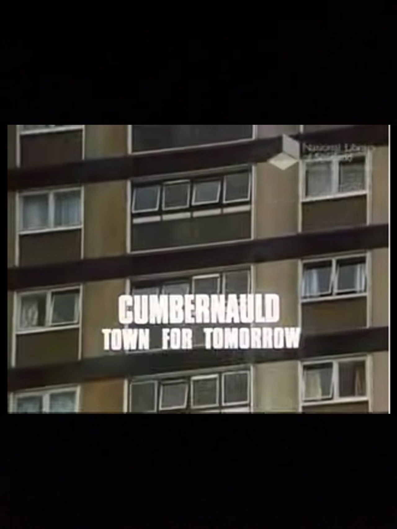 Cumbernauld, Town For Tomorrow Backdrop