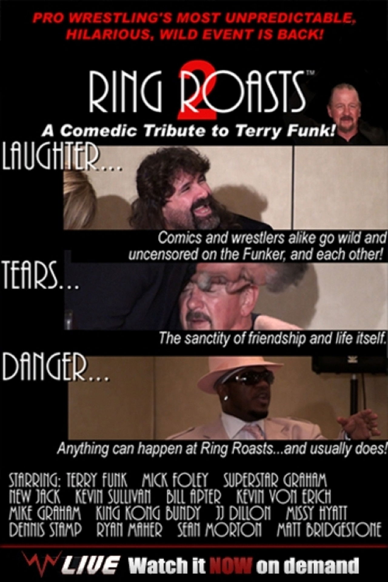 Ring Roasts II: A Comical Tribute to Terry Funk Backdrop