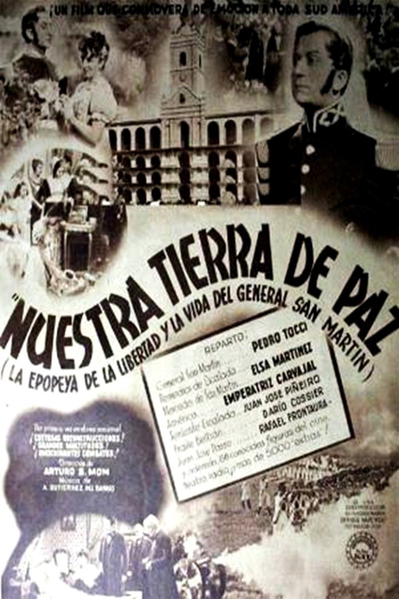 Nuestra tierra de paz filmaffisch