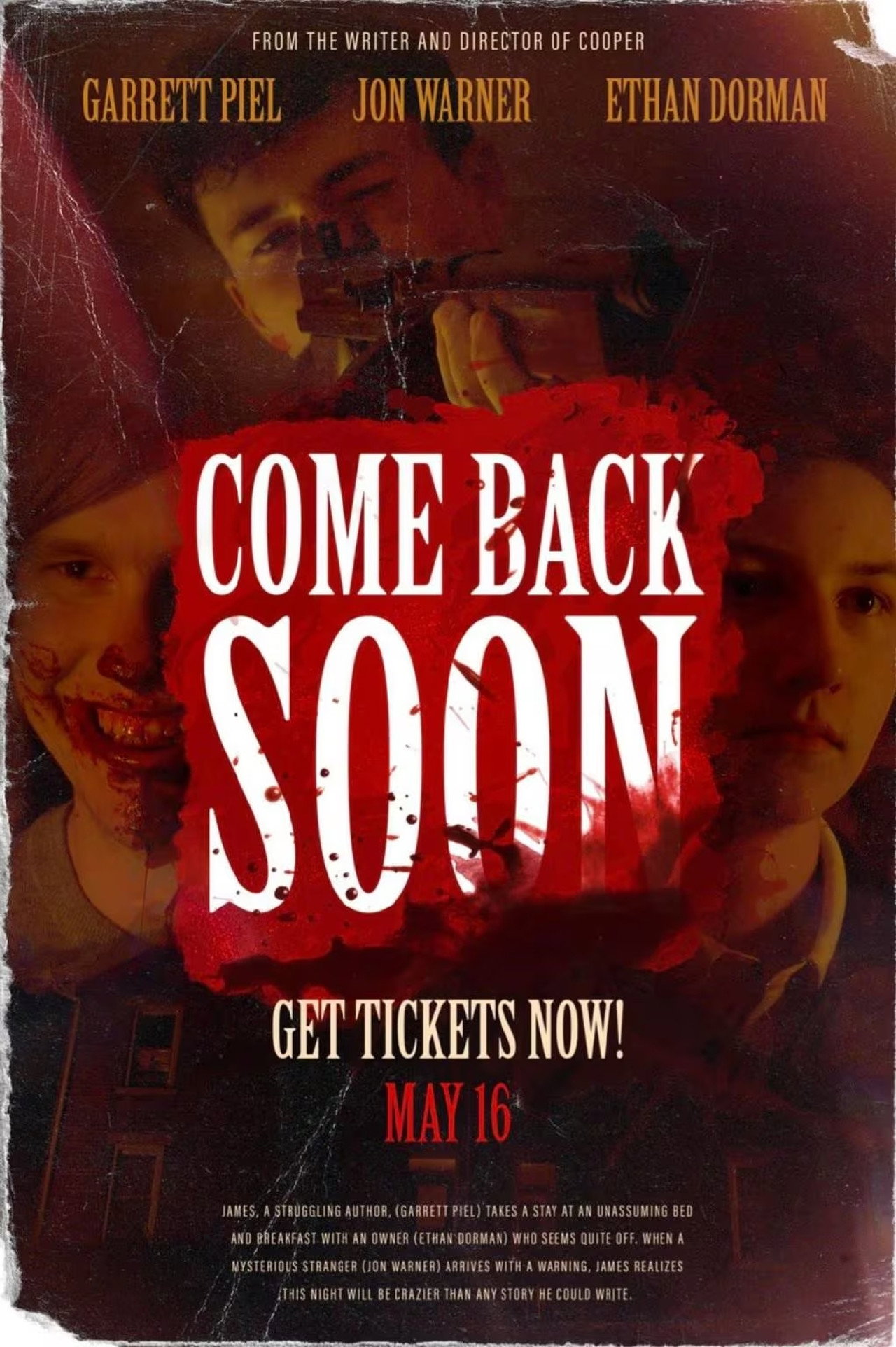 Come Back Soon filmaffisch