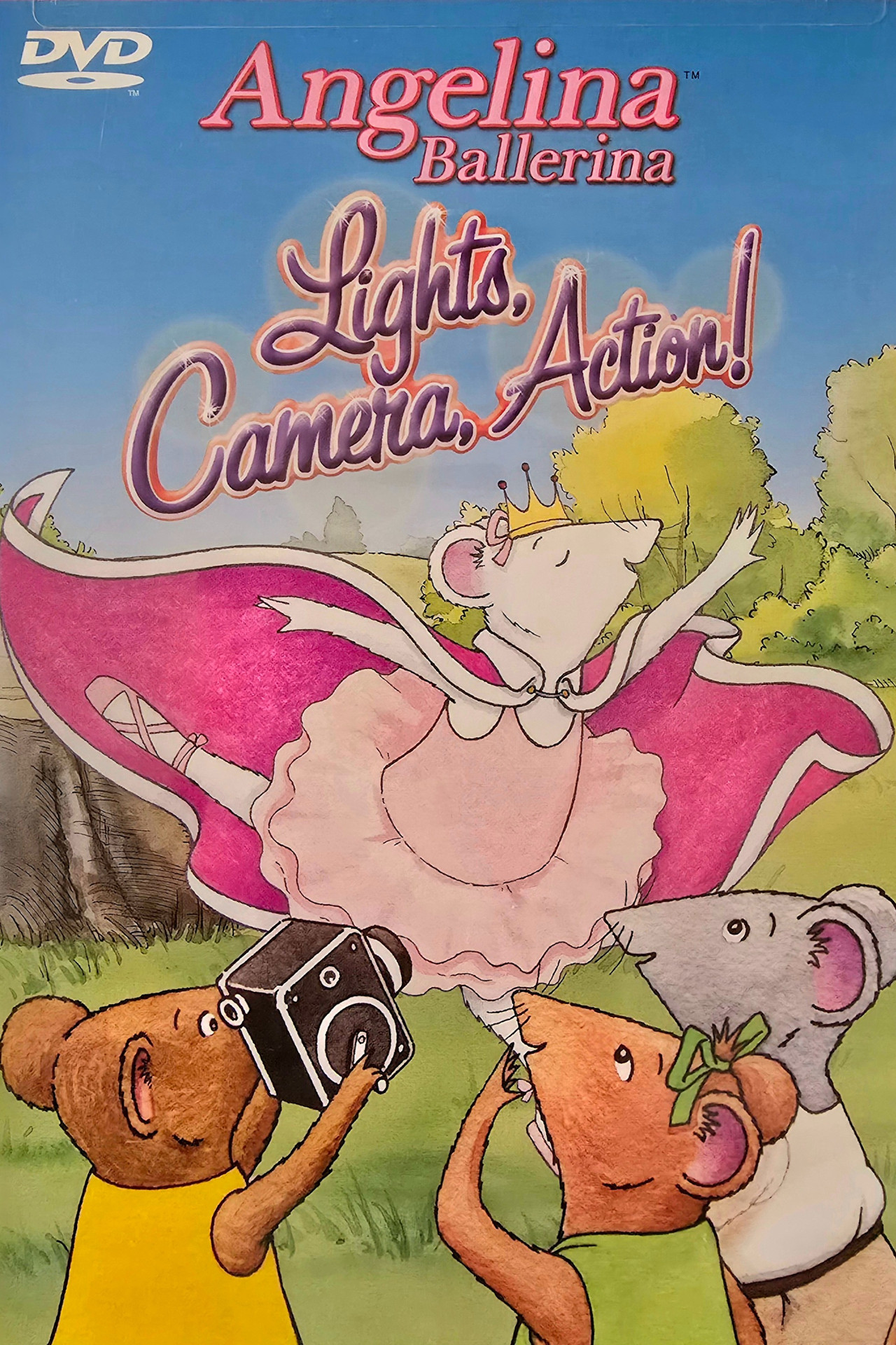 Angelina Ballerina - Lights, Camera, Action! Backdrop