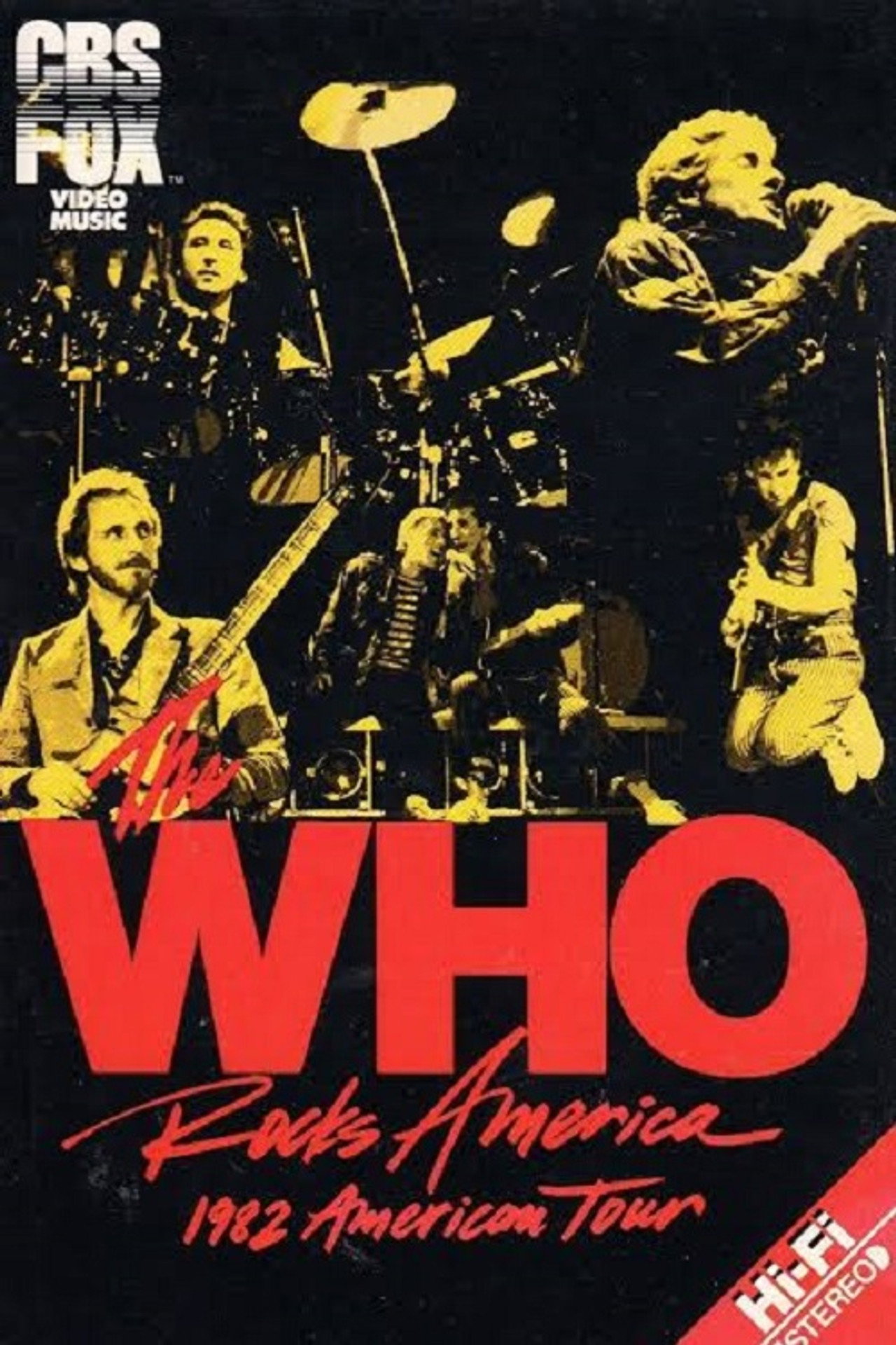 The Who Rocks America 1982