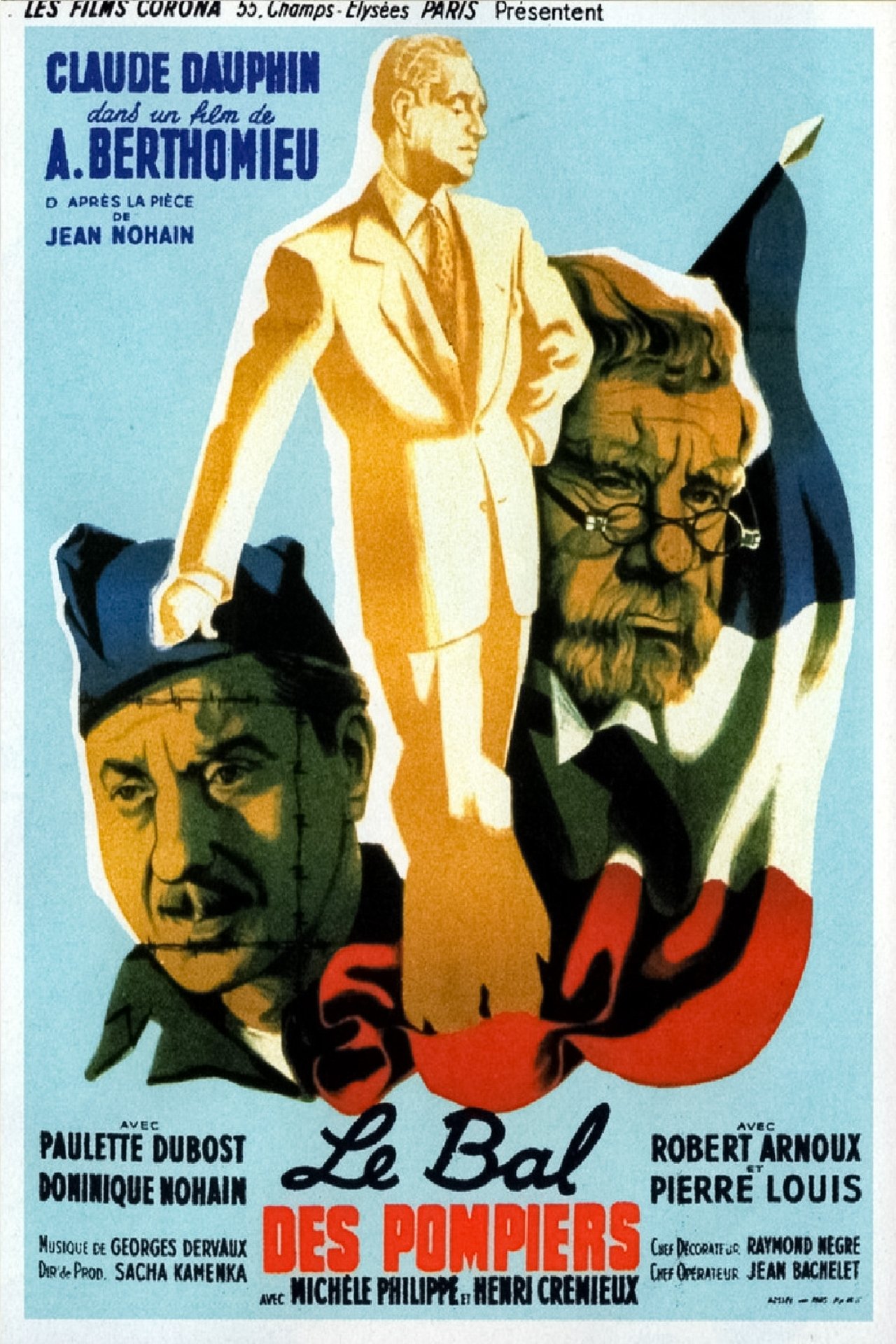 Le Bal des pompiers poster