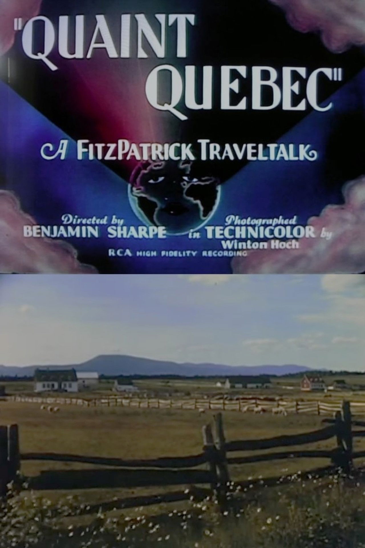 Quaint Quebec Backdrop