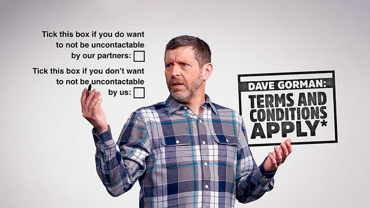 Dave Gorman: Terms and Conditions Apply background