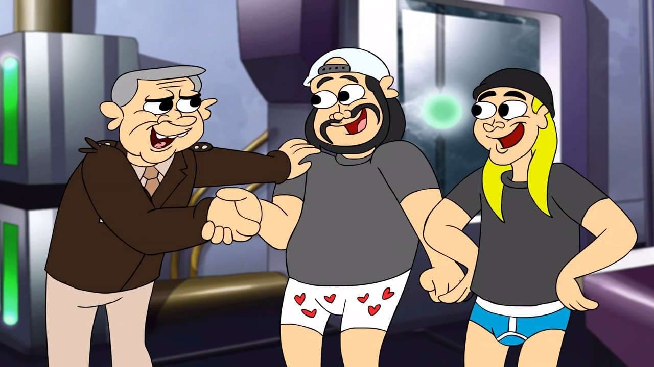 Scen från Jay and Silent Bob's Super Groovy Cartoon Movie