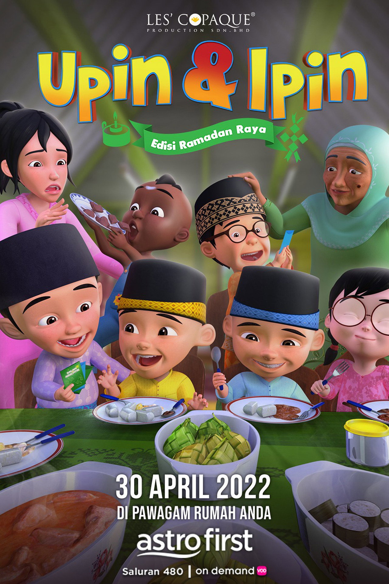 Upin & Ipin Edisi Ramadan Raya filmaffisch