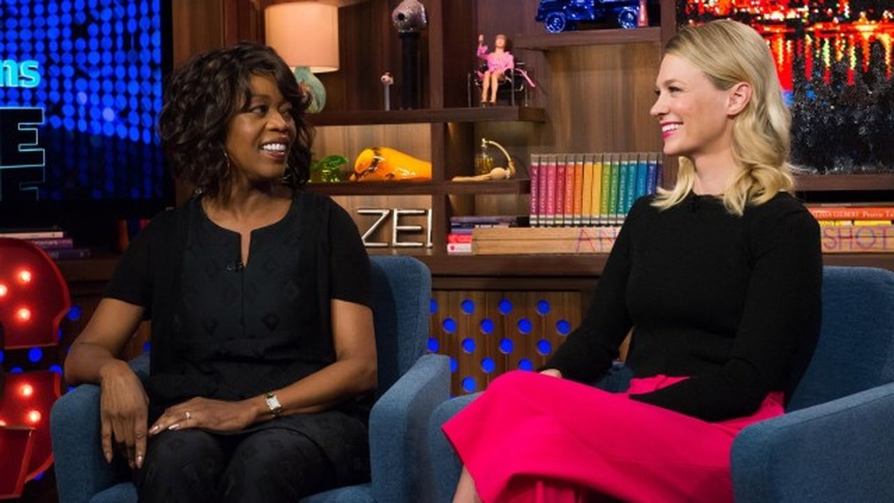 Watch What Happens Live with Andy Cohen - Season 13 Episode 157 : January Jones & Alfre Woodard