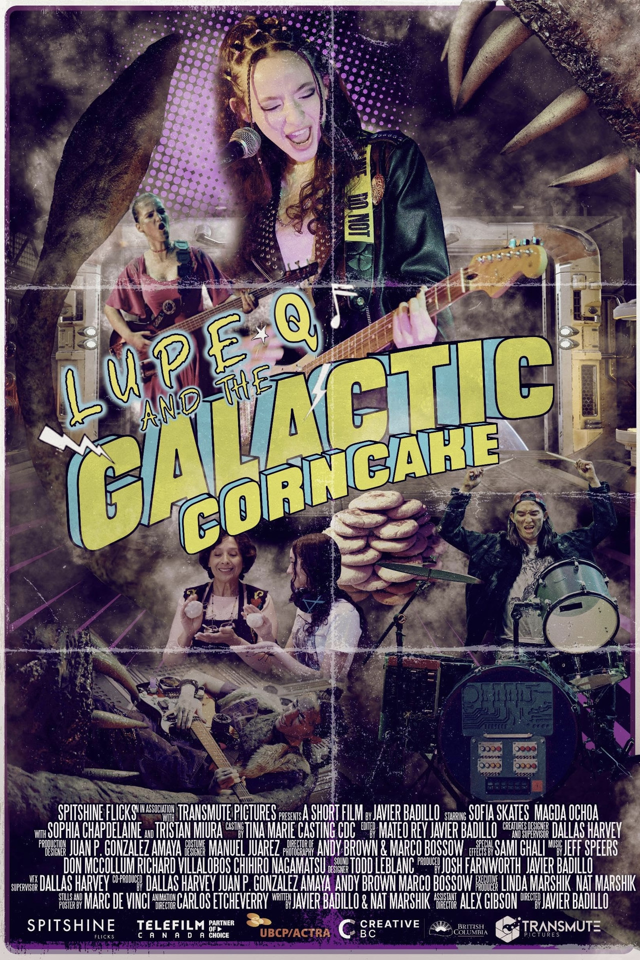 Lupe Q and the Galactic Corn Cake filmaffisch