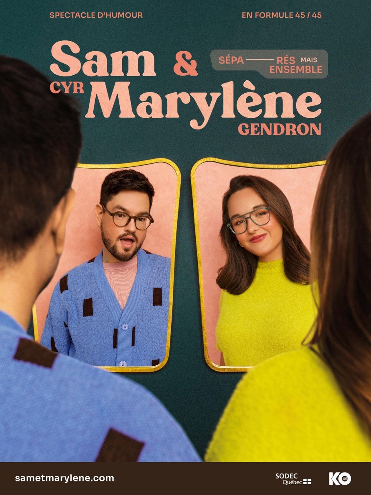 Sam Cyr et Marylène Gendron : Séparés mais ensemble filmaffisch
