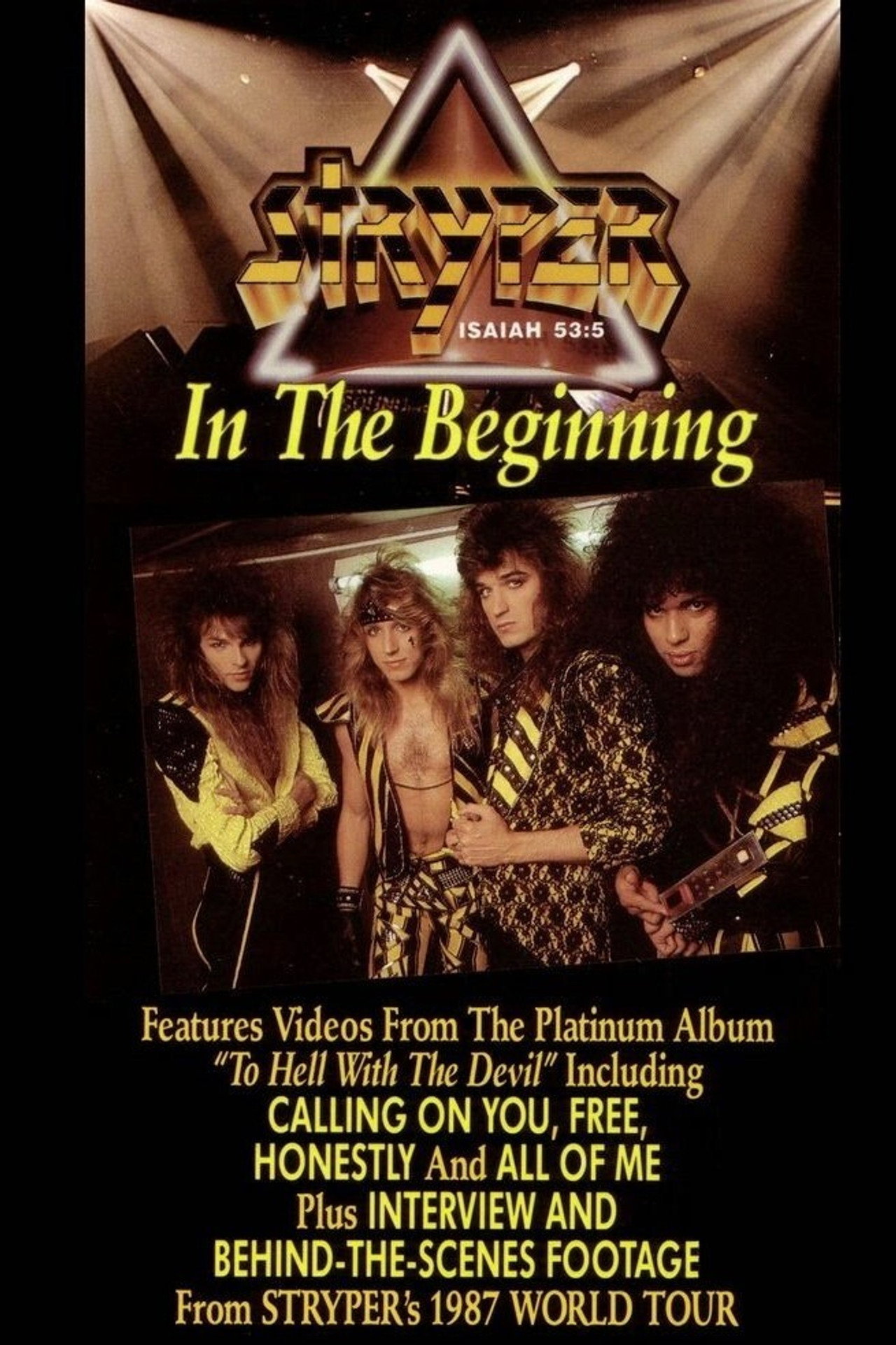 Stryper: In The Beginning filmaffisch
