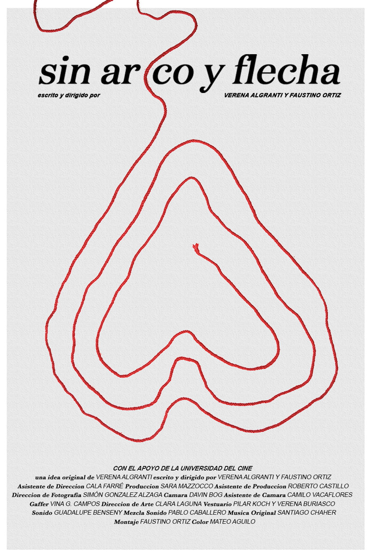 Sin arco y flecha poster