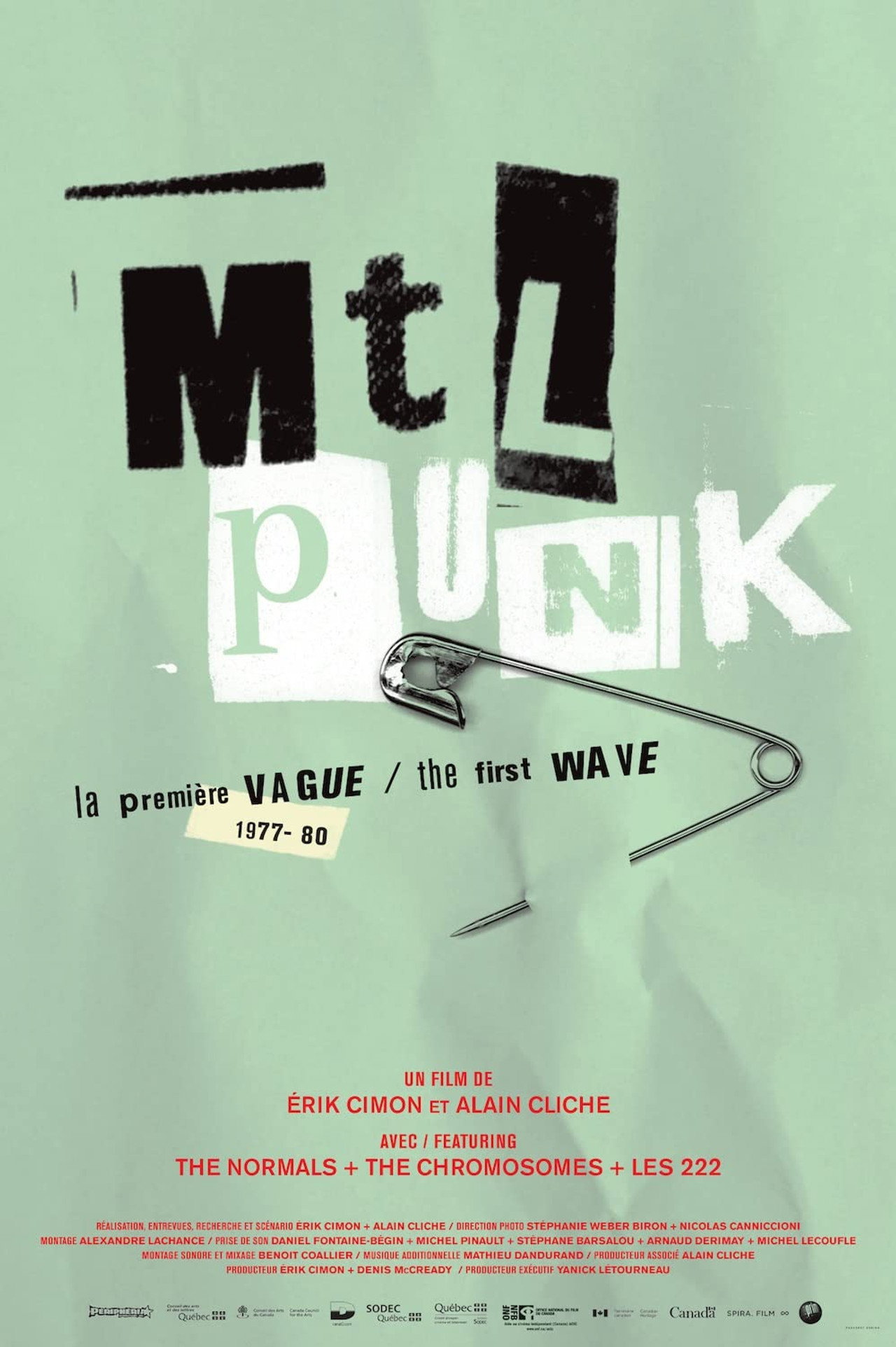 MTL Punk: La première vague filmaffisch