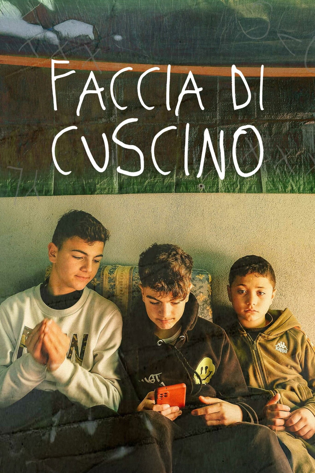 Faccia di cuscino filmaffisch