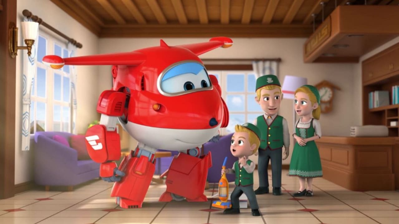 Super Wings - Season 3 Episode 34 : Big Swiss Clean Up