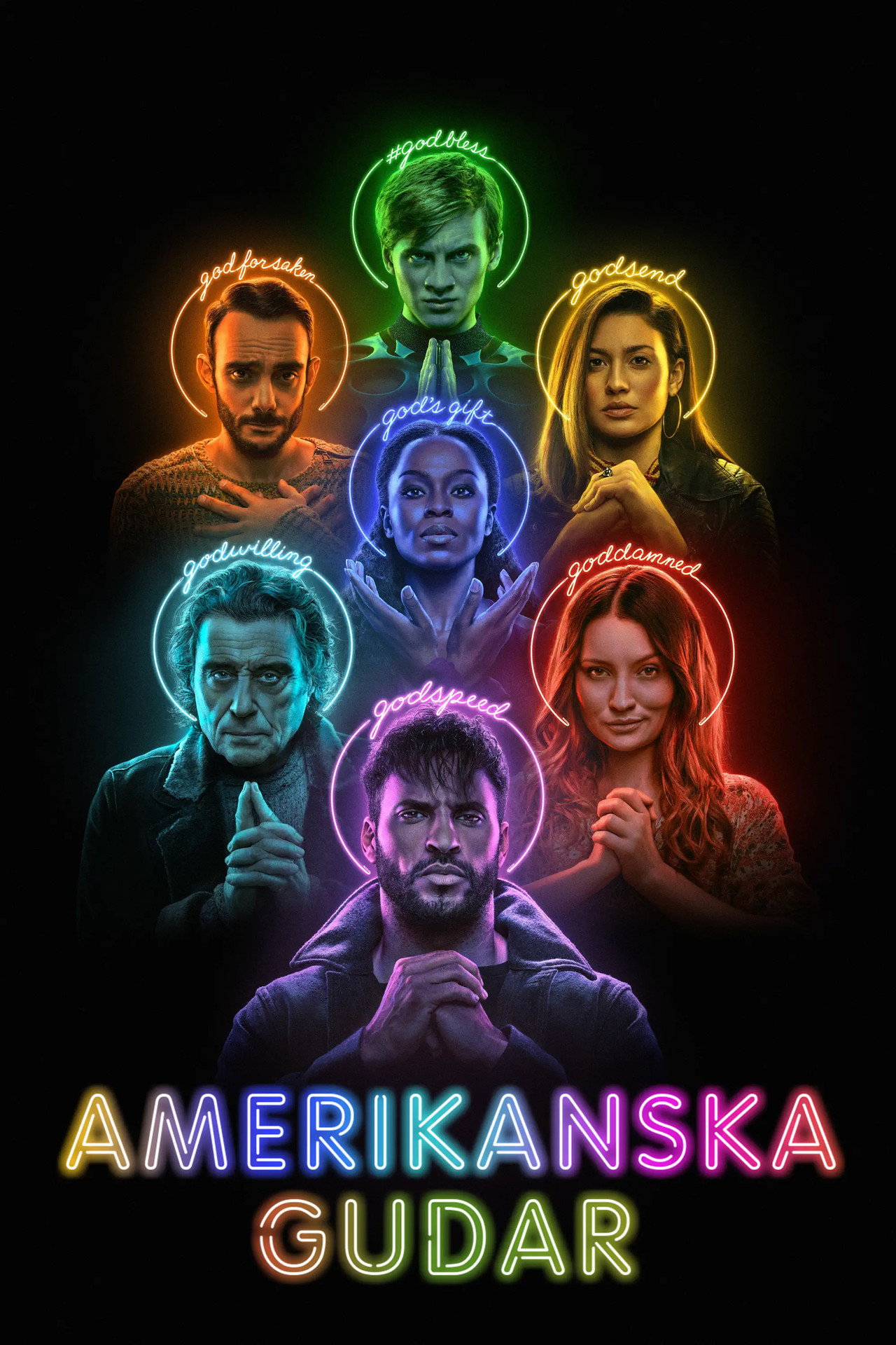 Amerikanska gudar affisch
