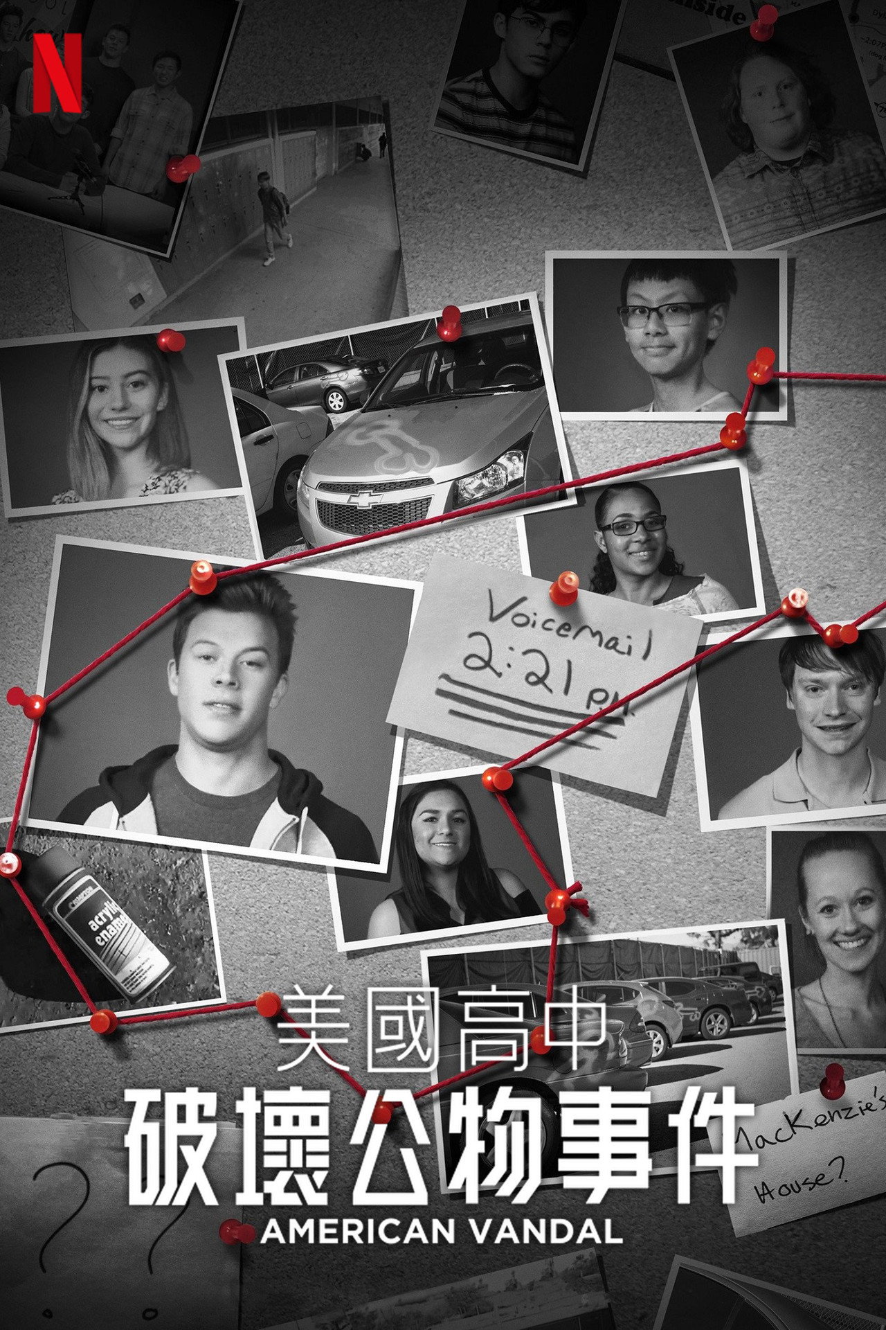 美国高中破坏公物事件