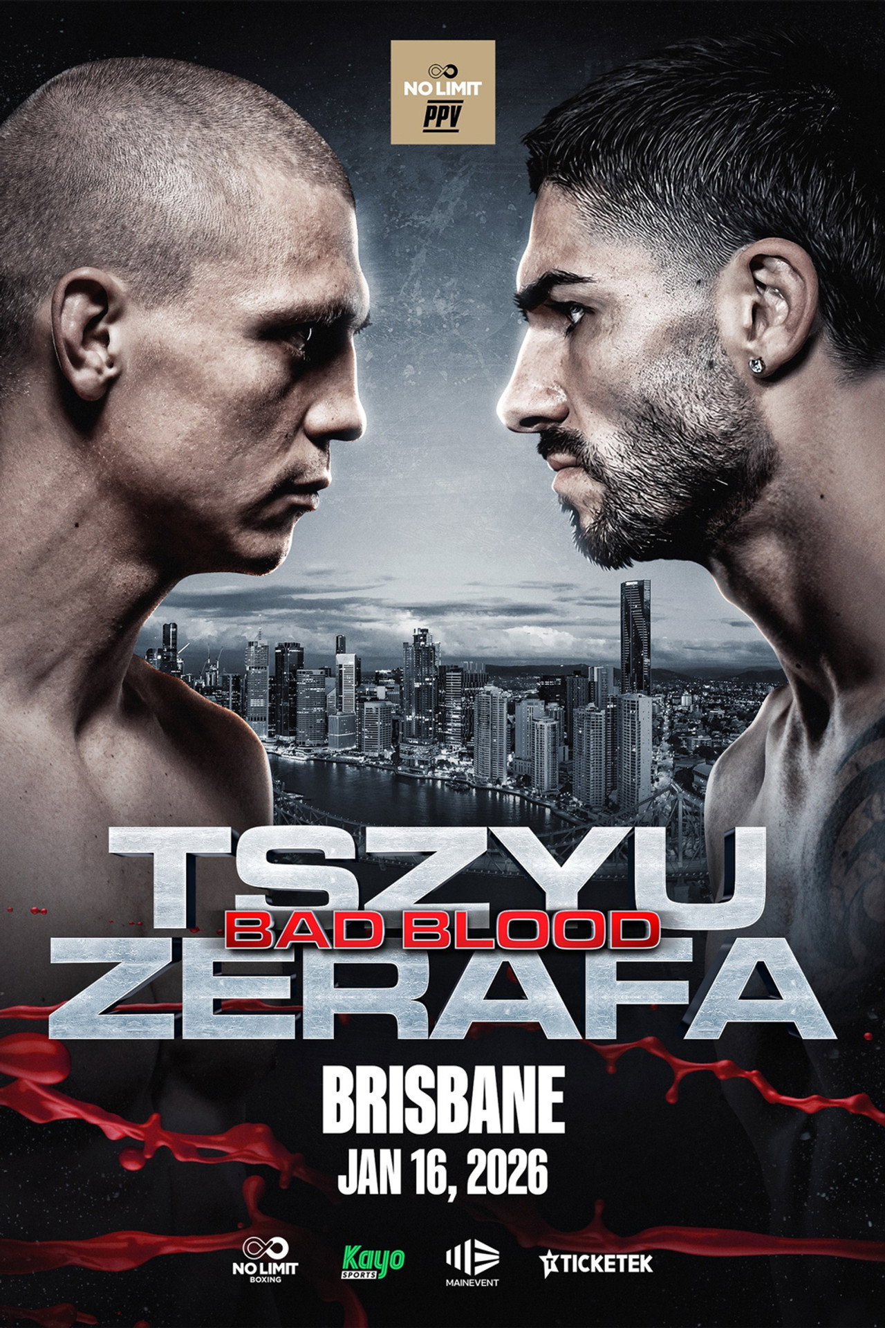 Nikita Tszyu vs. Michael Zerafa poster