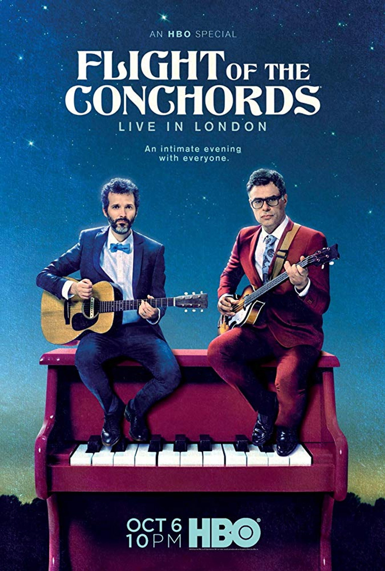 Flight of the Conchords: Élőben Londonból – plakát 5