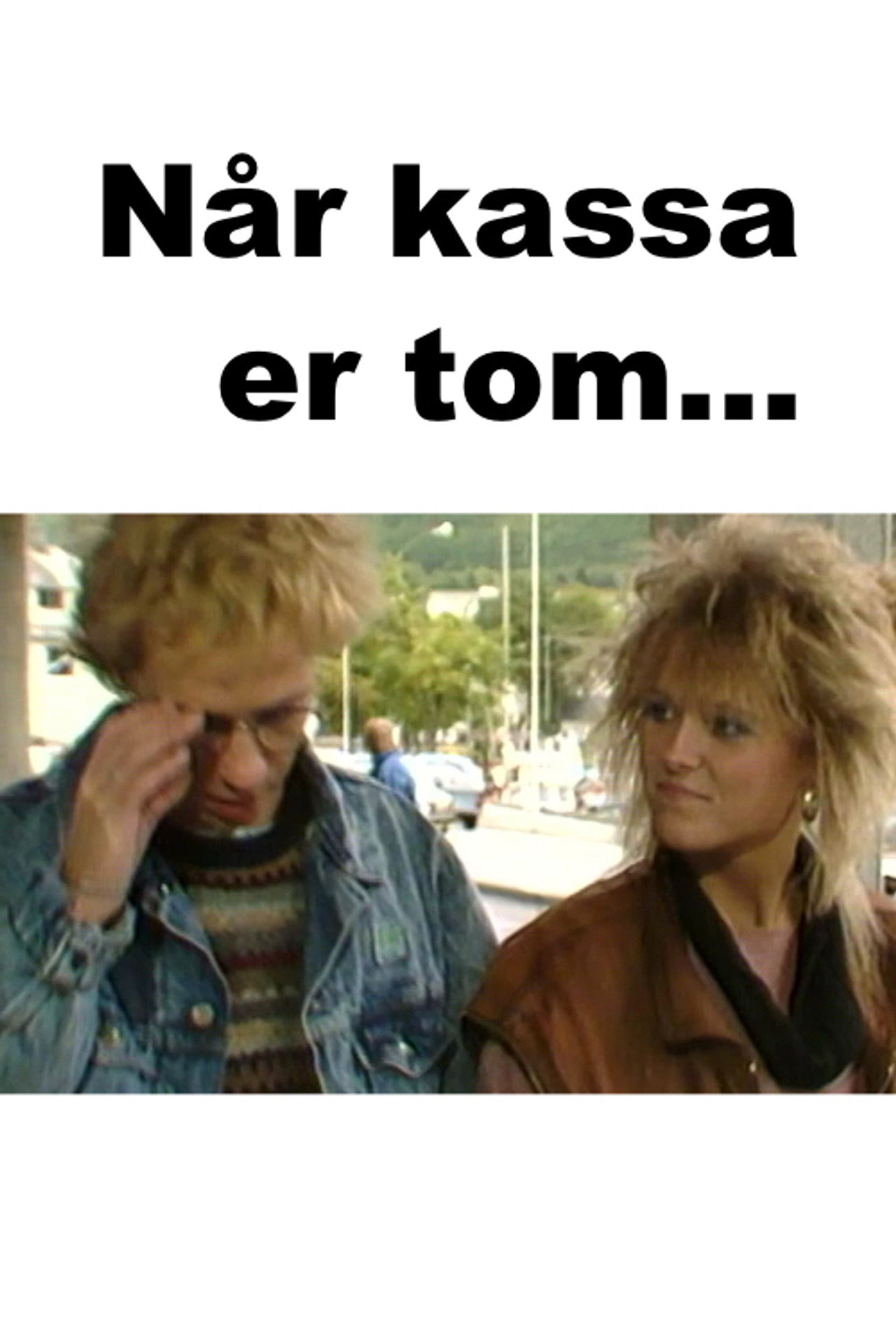 Når kassa er tom... Backdrop