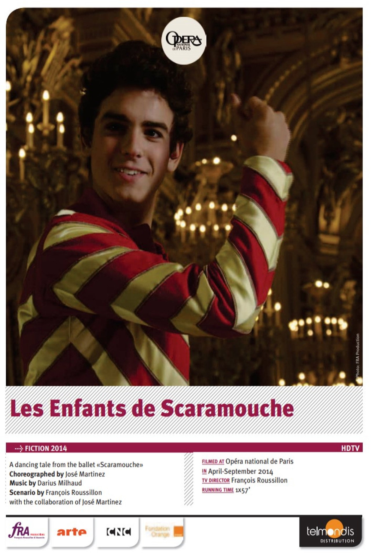 Les Enfants de Scaramouche filmaffisch