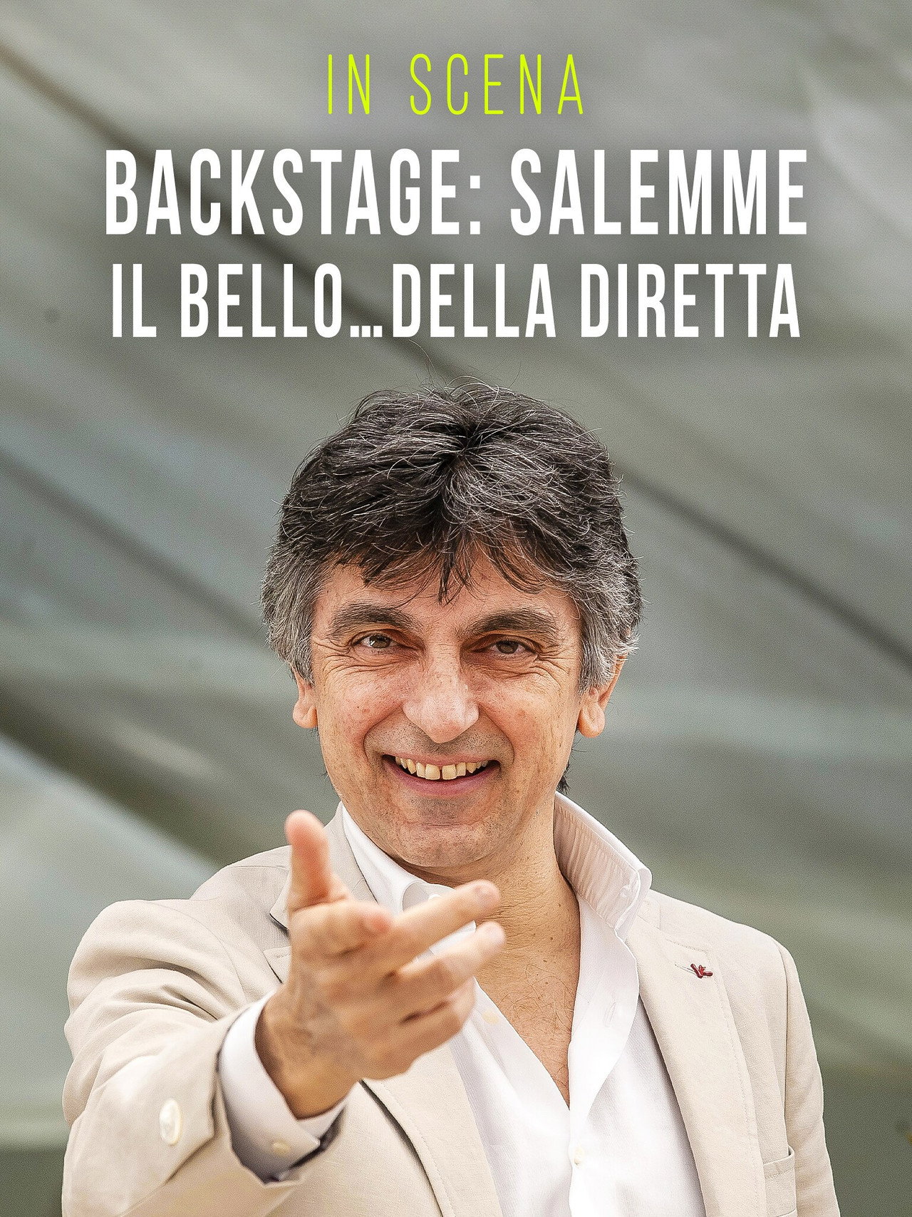 Banner In Scena Backstage: Salemme, il bello... della diretta
