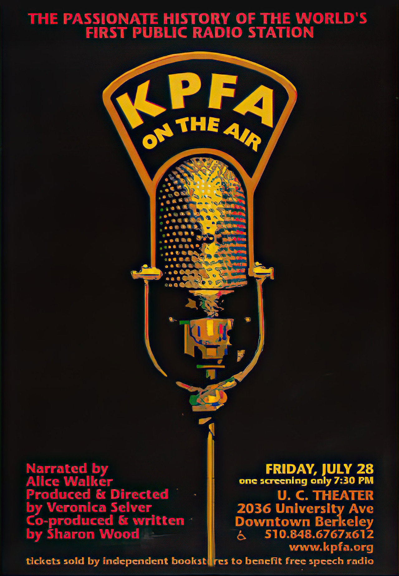 KPFA On the Air filmaffisch