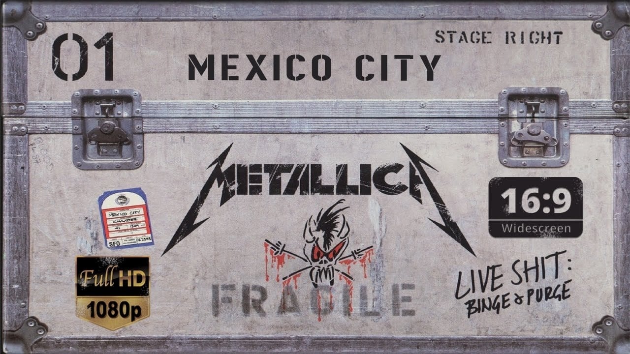 Metallica: Live Shit - Binge & Purge, Seattle 1989 background