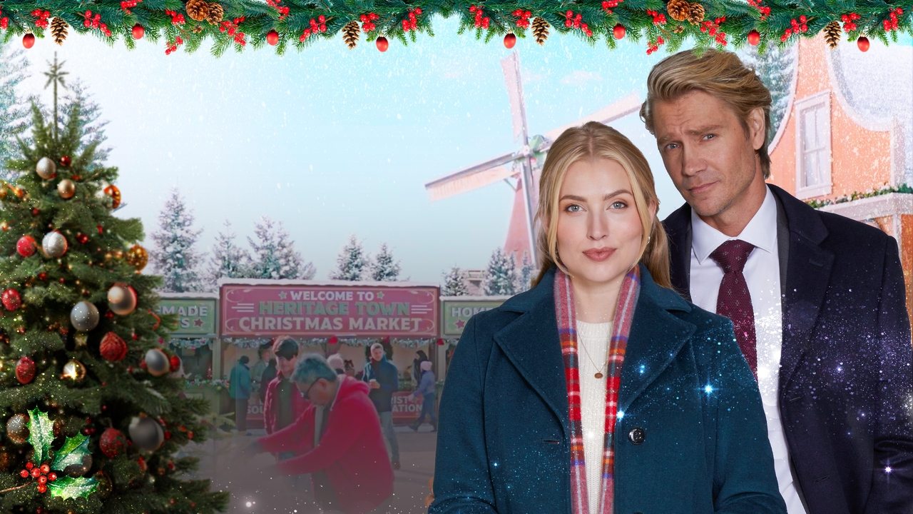 Christmas on Windmill Way Backdrop Image