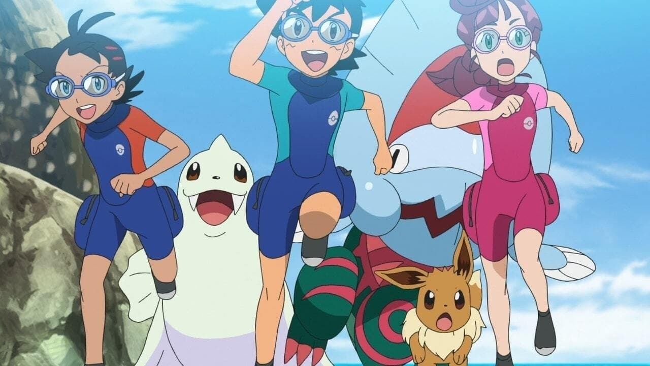 Pokémon - Season 24 Episode 15 : On Land, in the Sea, and to the Future!