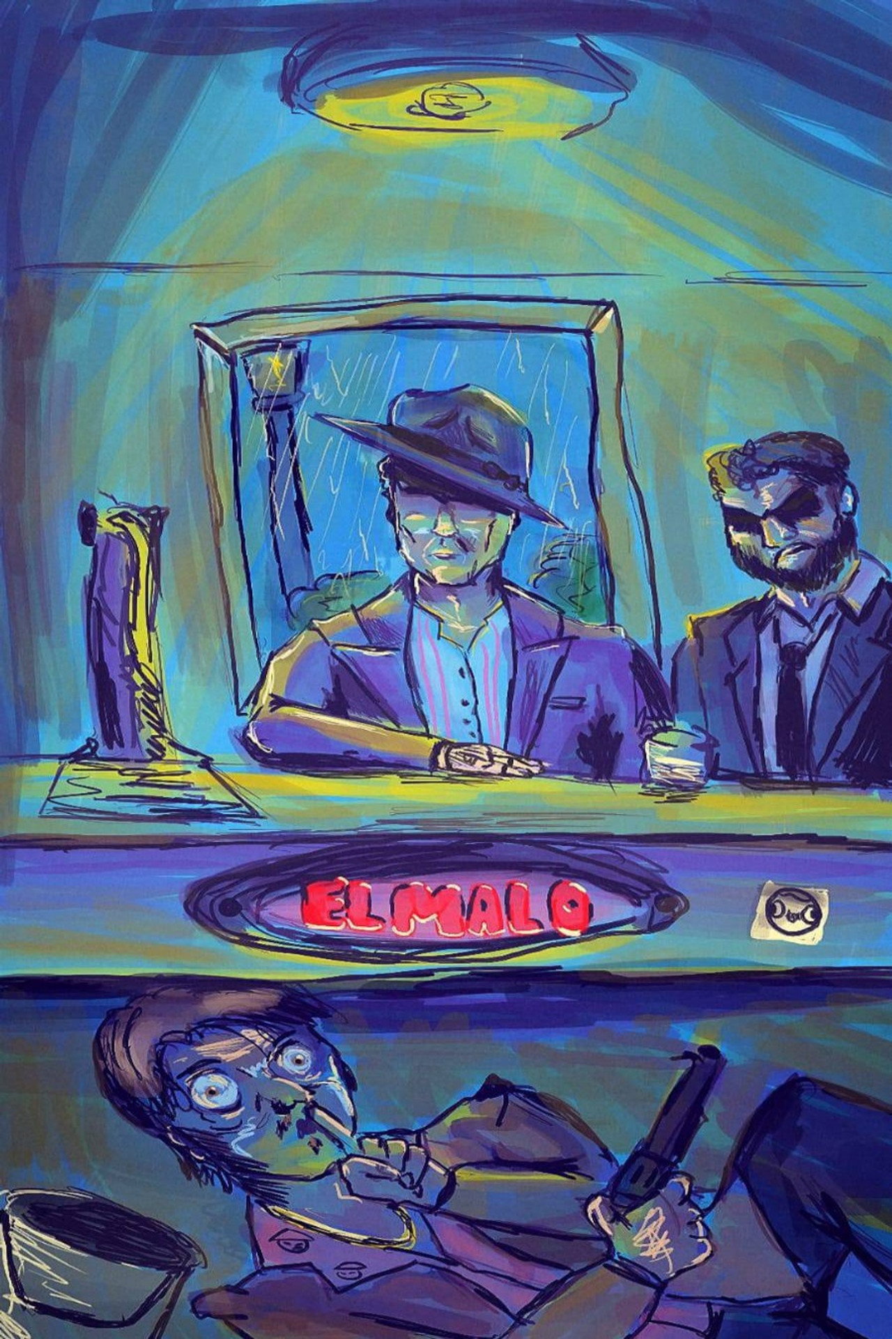 El malo poster