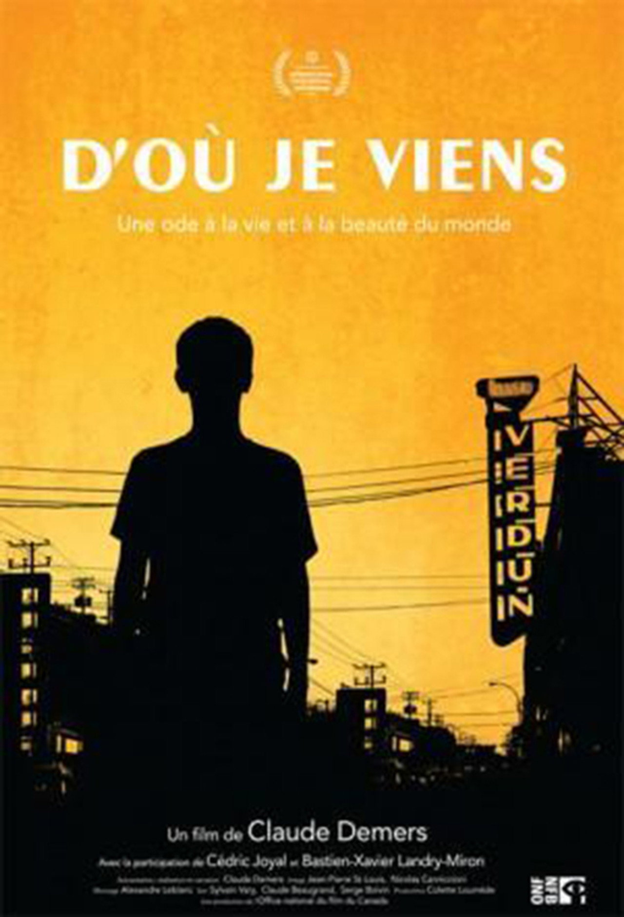 D'où je viens filmaffisch
