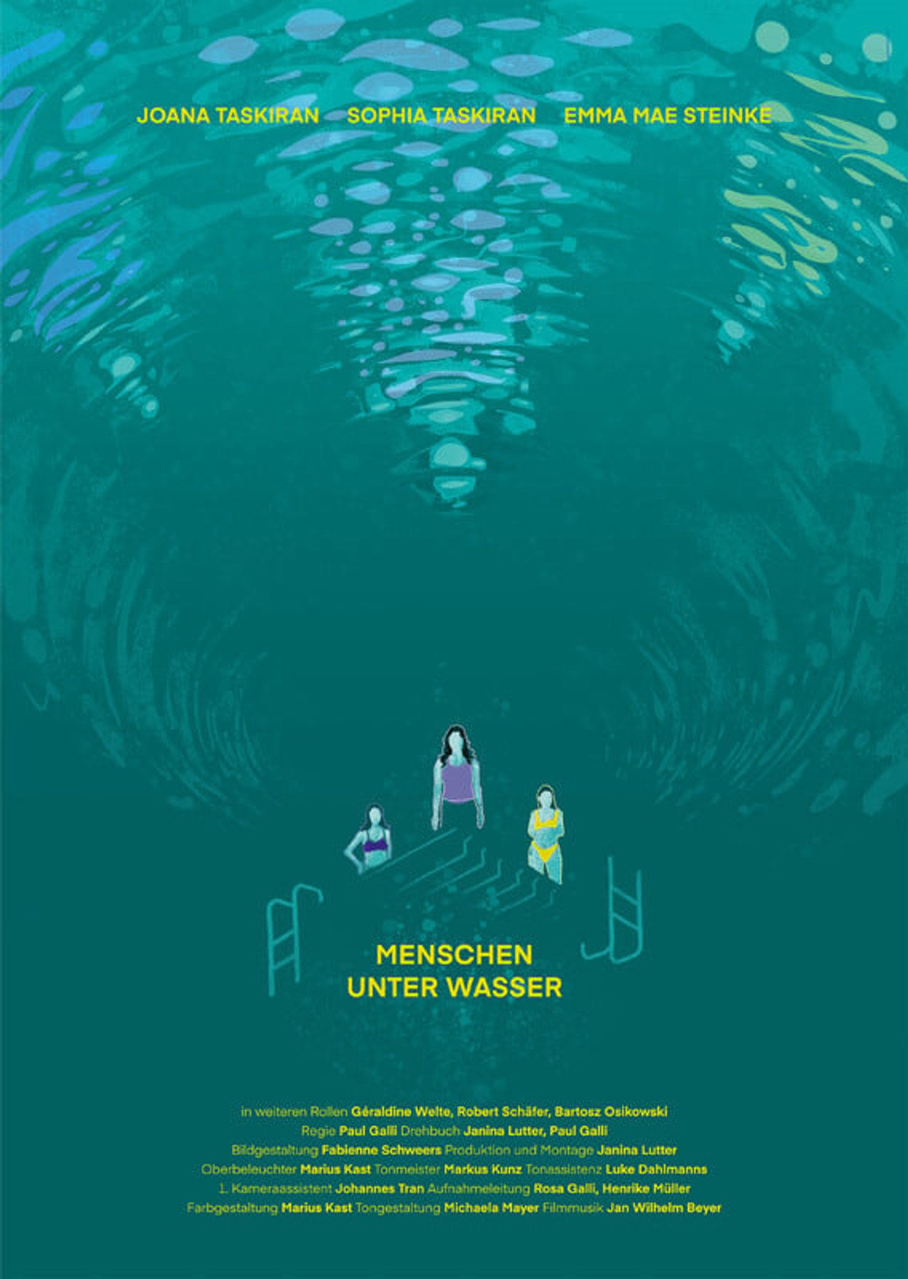 People Under Water Backdrop