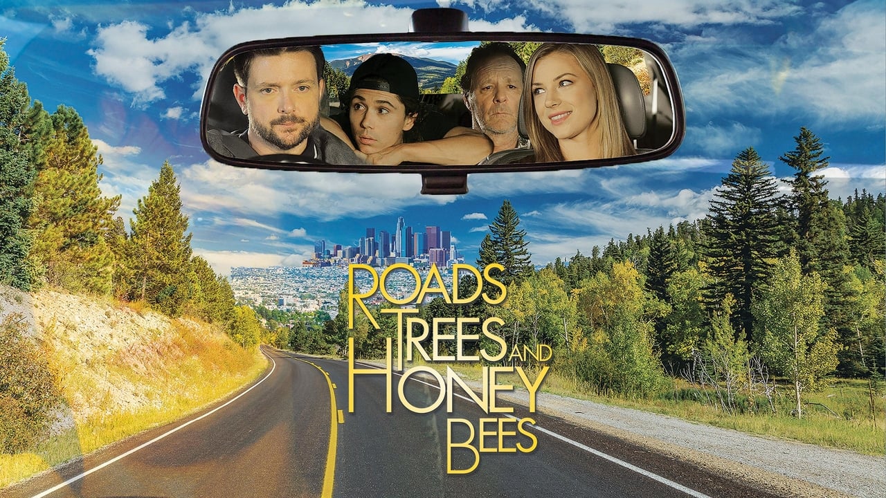 Roads, Trees and Honey Bees background