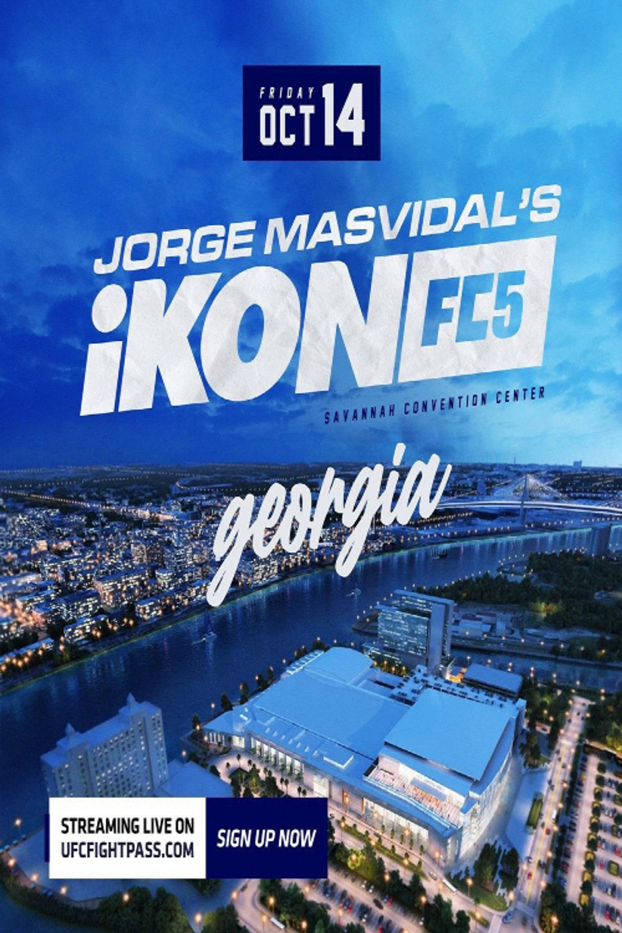 Jorge Masvidal's iKON FC 5: Renfro vs. Irizarry Backdrop