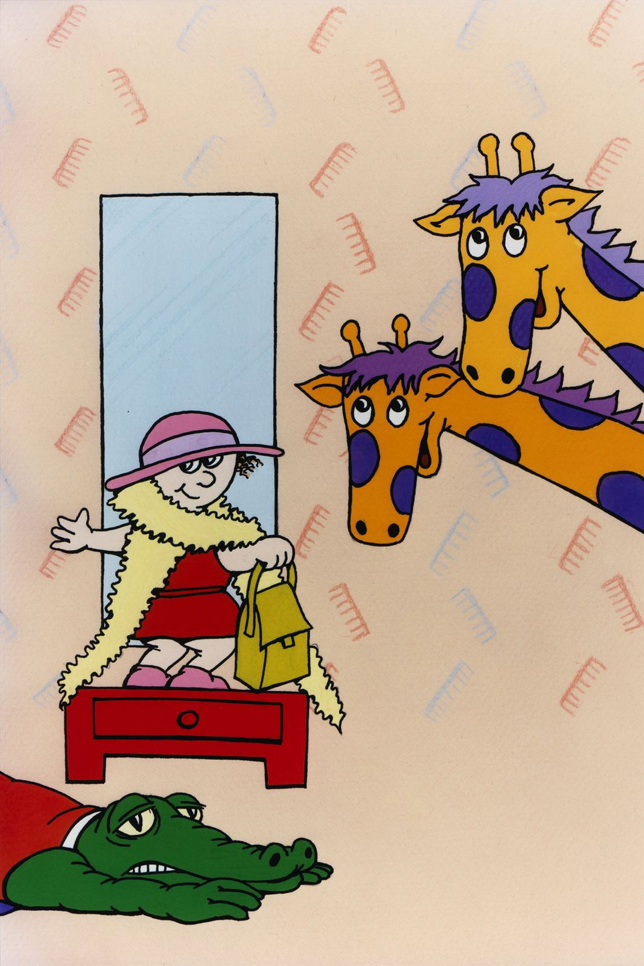 Jag och girafferna filmaffisch