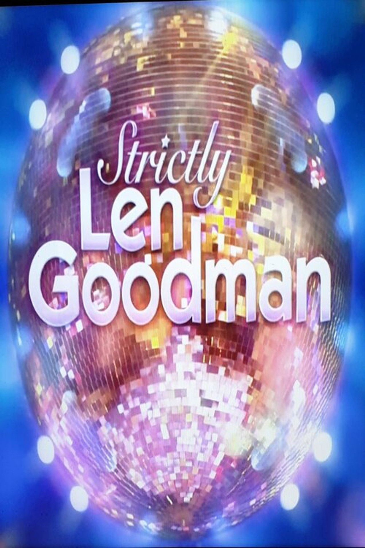 Strictly Len Goodman Backdrop