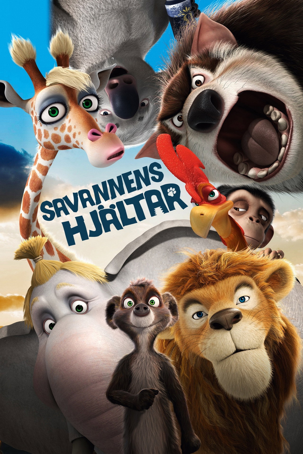 Savannens hjältar filmaffisch