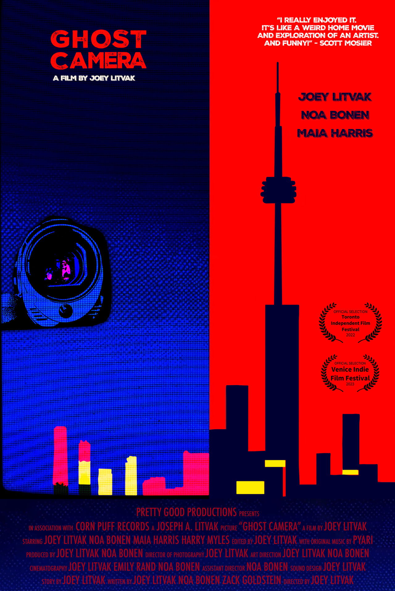 Ghost Camera Backdrop