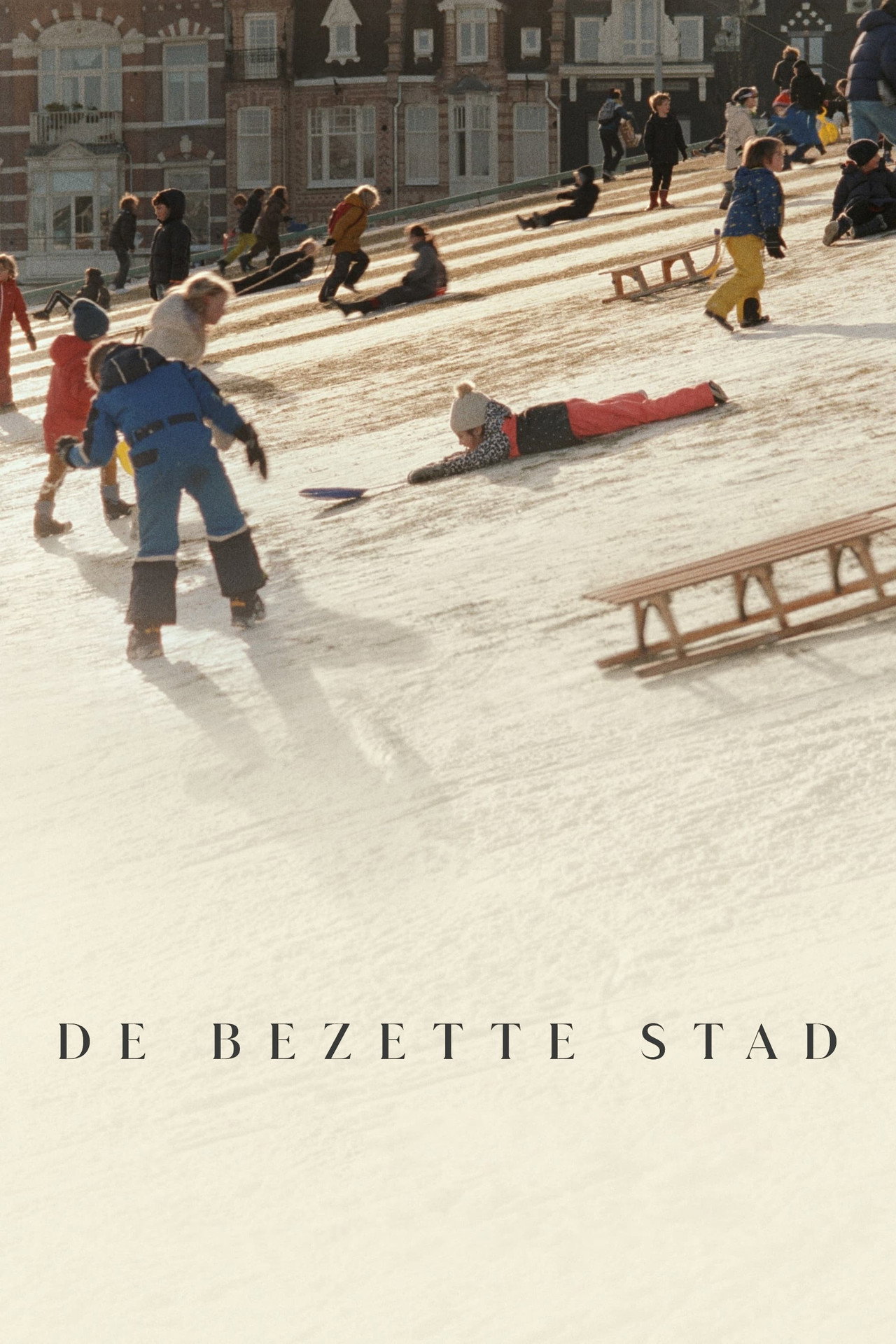 De Bezette Stad filmaffisch