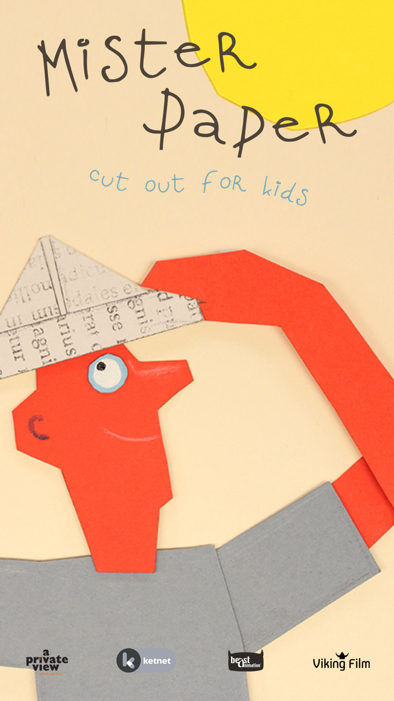 Mister Paper Goes Out for a Walk Backdrop