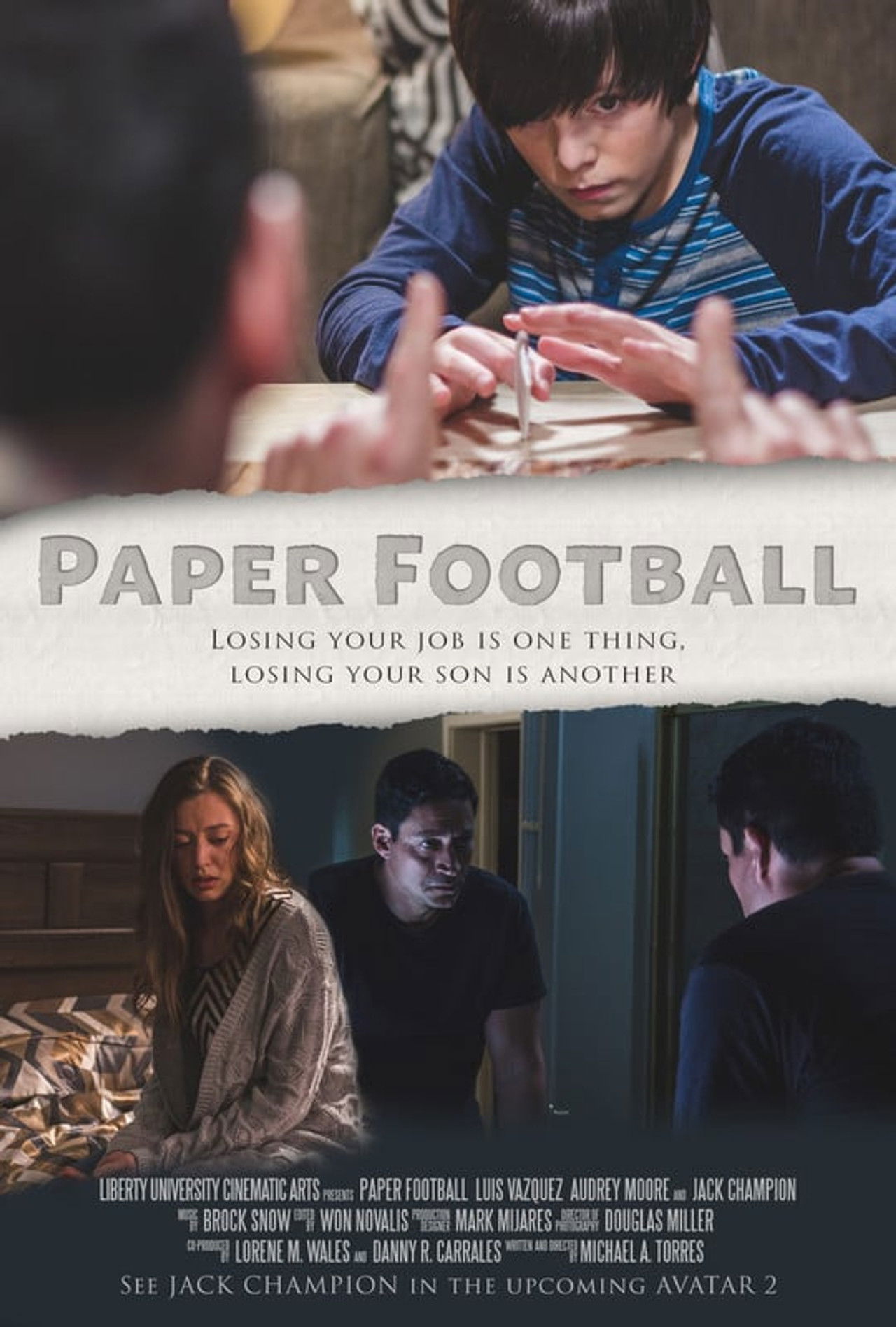 Paper Football Backdrop