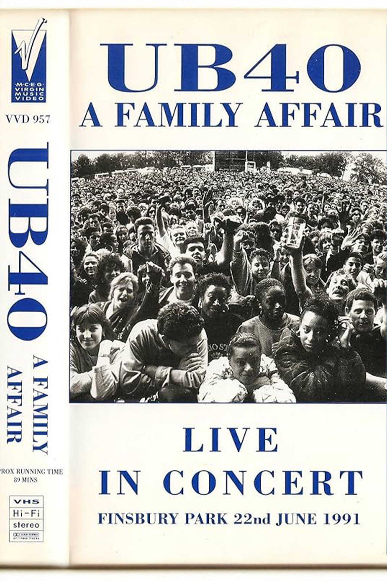 UB40 Live at Finsbury Park filmaffisch