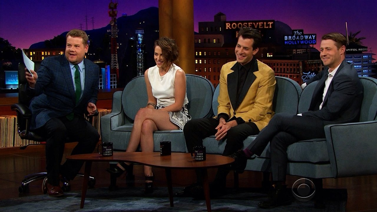 The Late Late Show with James Corden - Season 1 Episode 16 : Ben McKenzie, Mark Ronson, Kristen Stewart