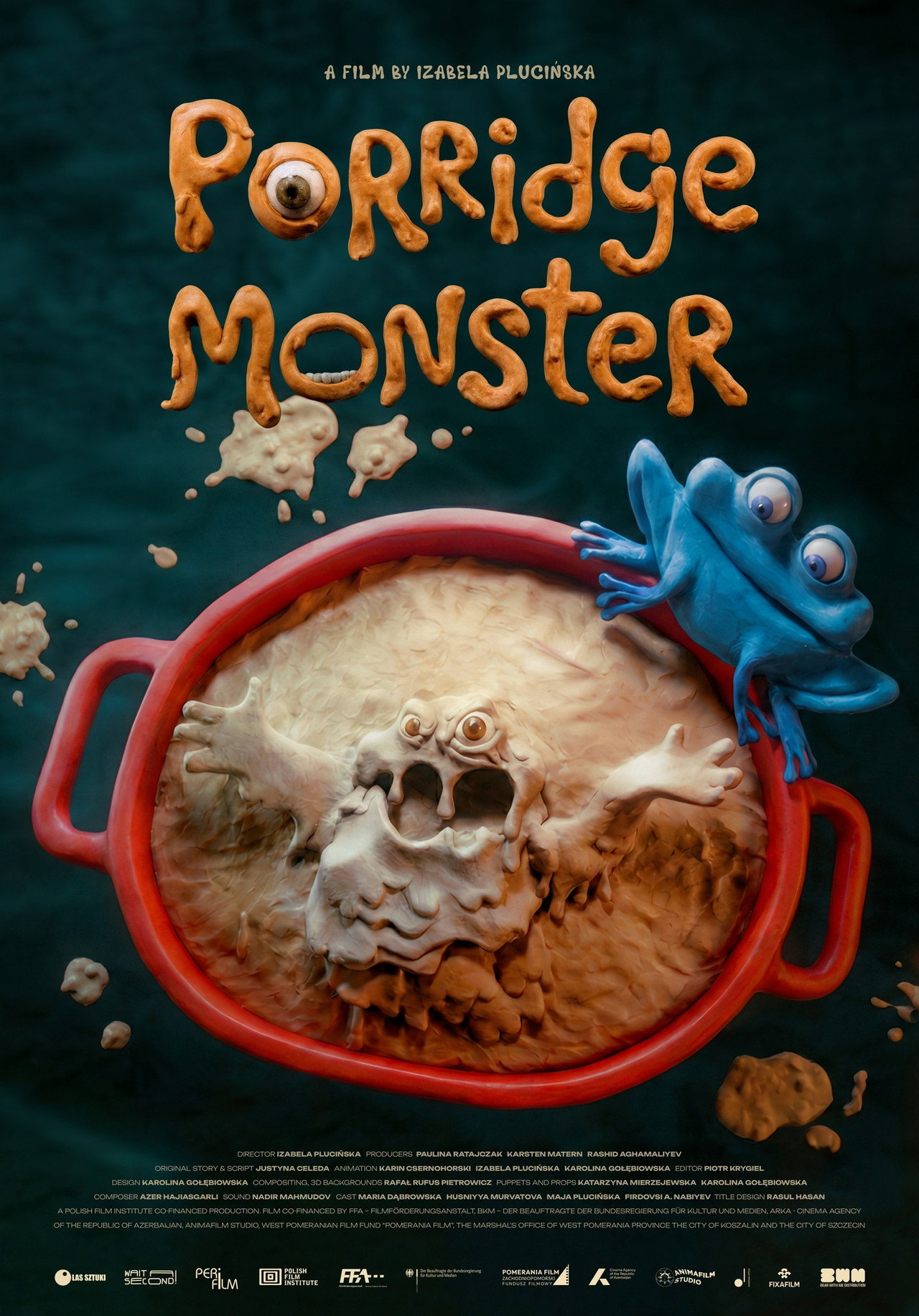 Porridge Monster Backdrop