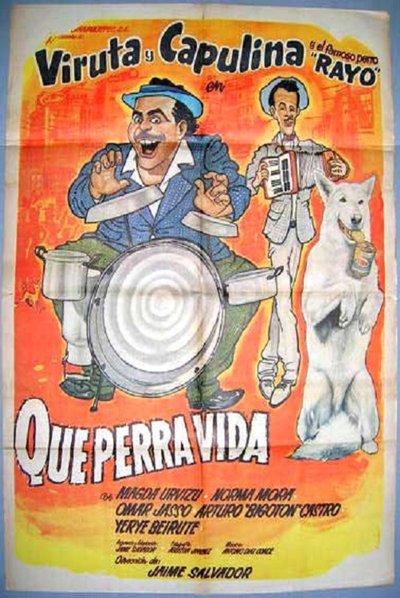 Qué perra vida filmaffisch