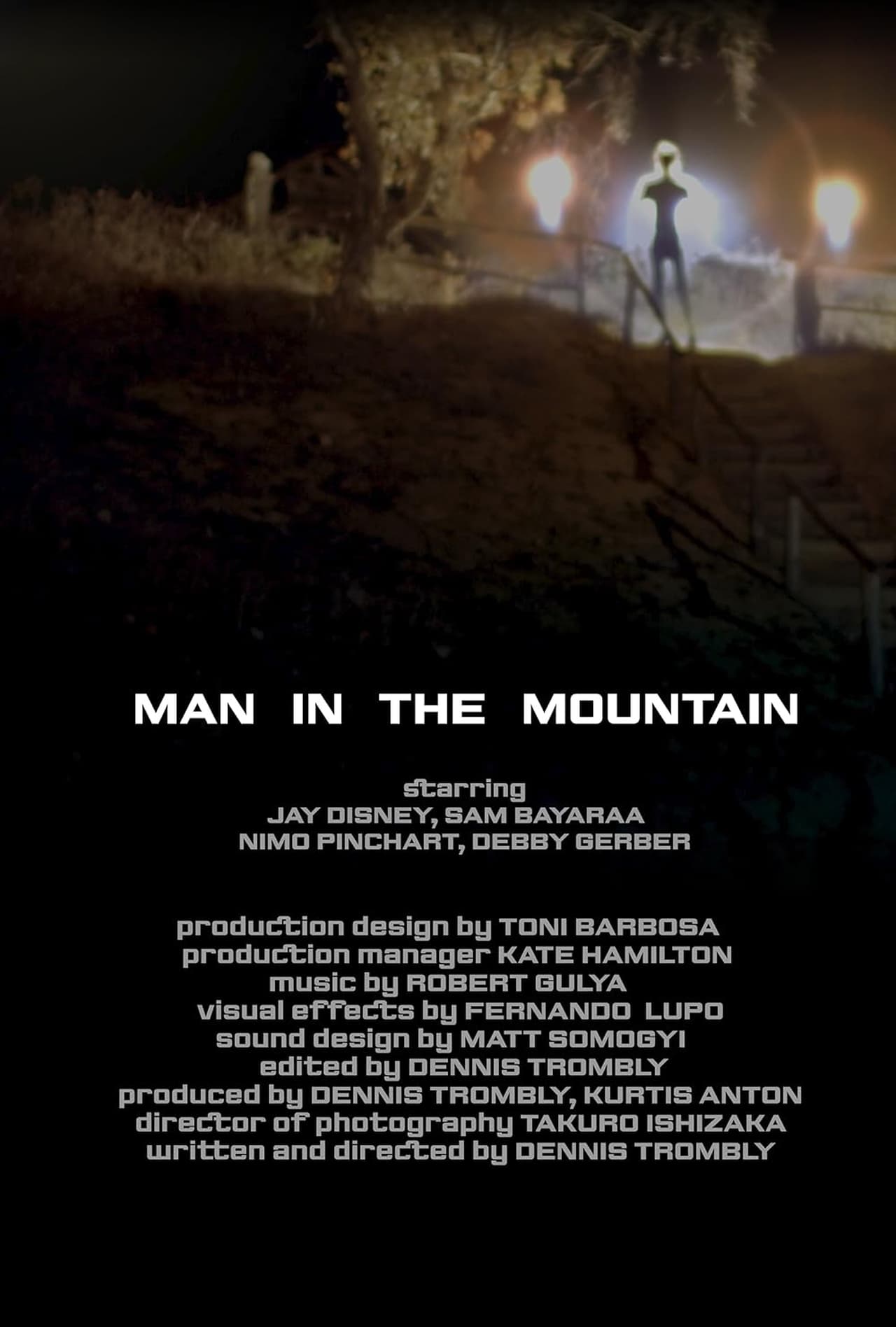 Man in the Mountain Backdrop