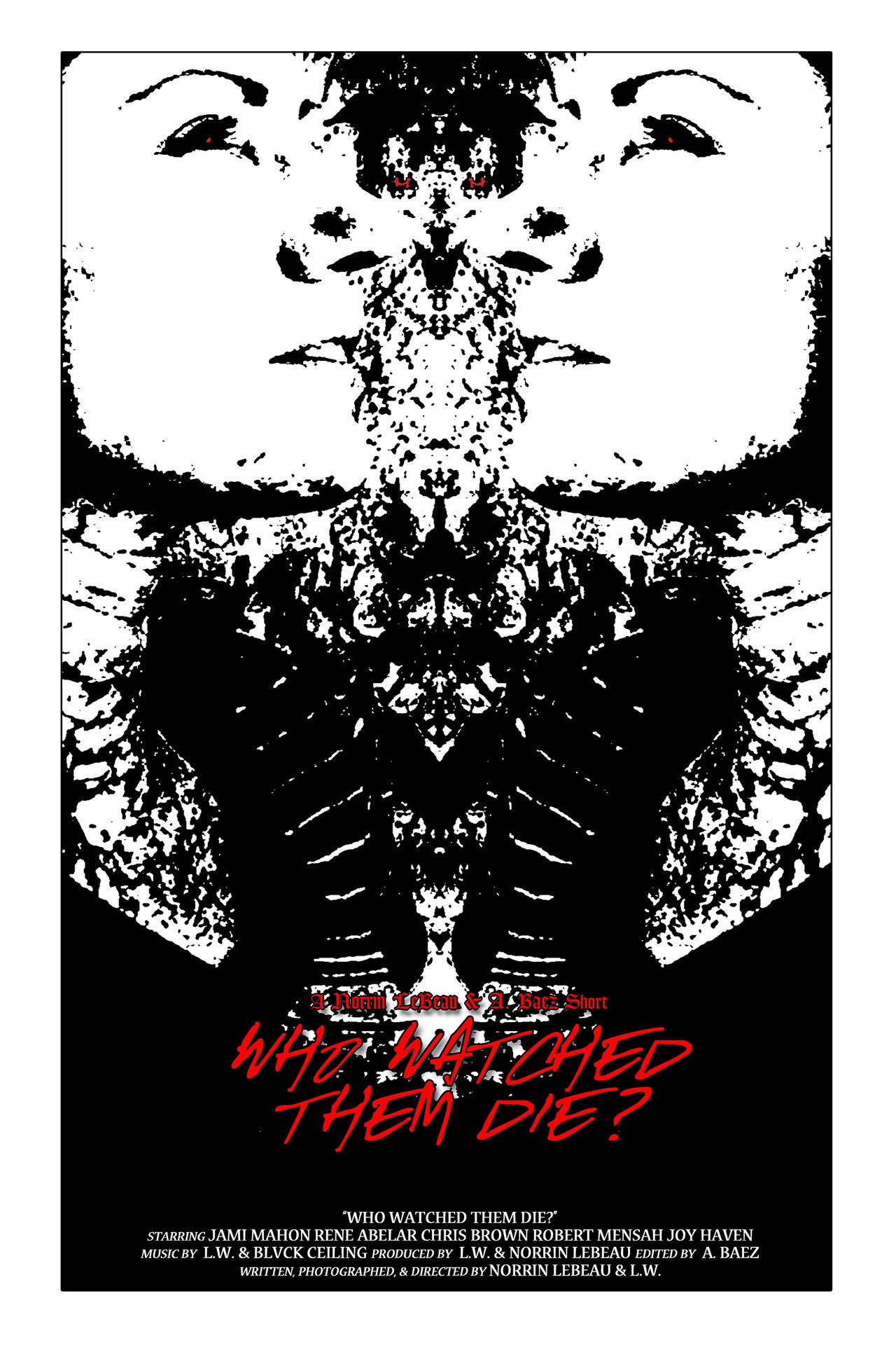 Who Watched Them Die? Backdrop